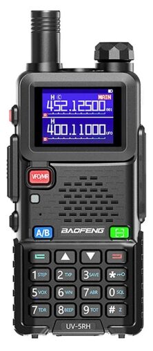 Baofeng UV-5RH Ασύρματος Πομποδέκτης UHF/VHF με Έγχρωμη Οθόνη 10W