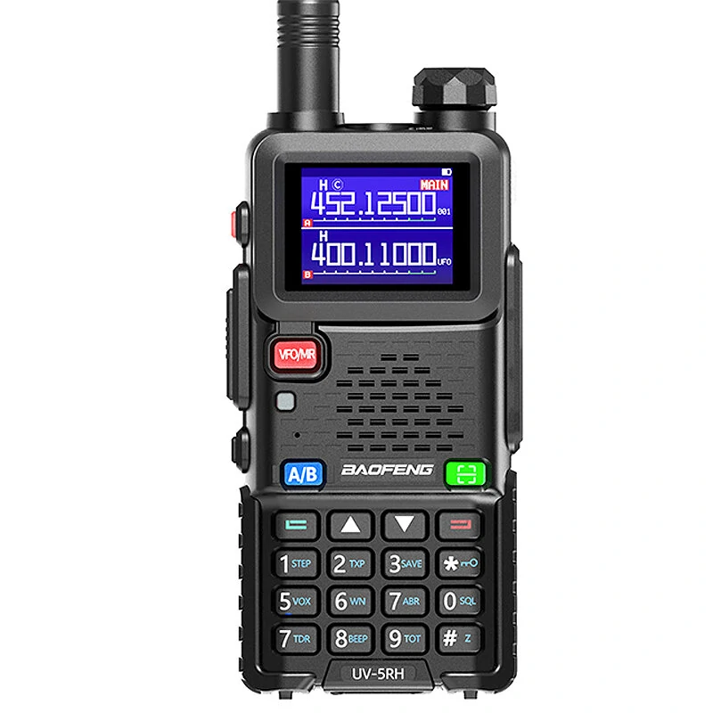 Baofeng UV-5RH Ασύρματος Πομποδέκτης UHF/VHF με Έγχρωμη Οθόνη 10W