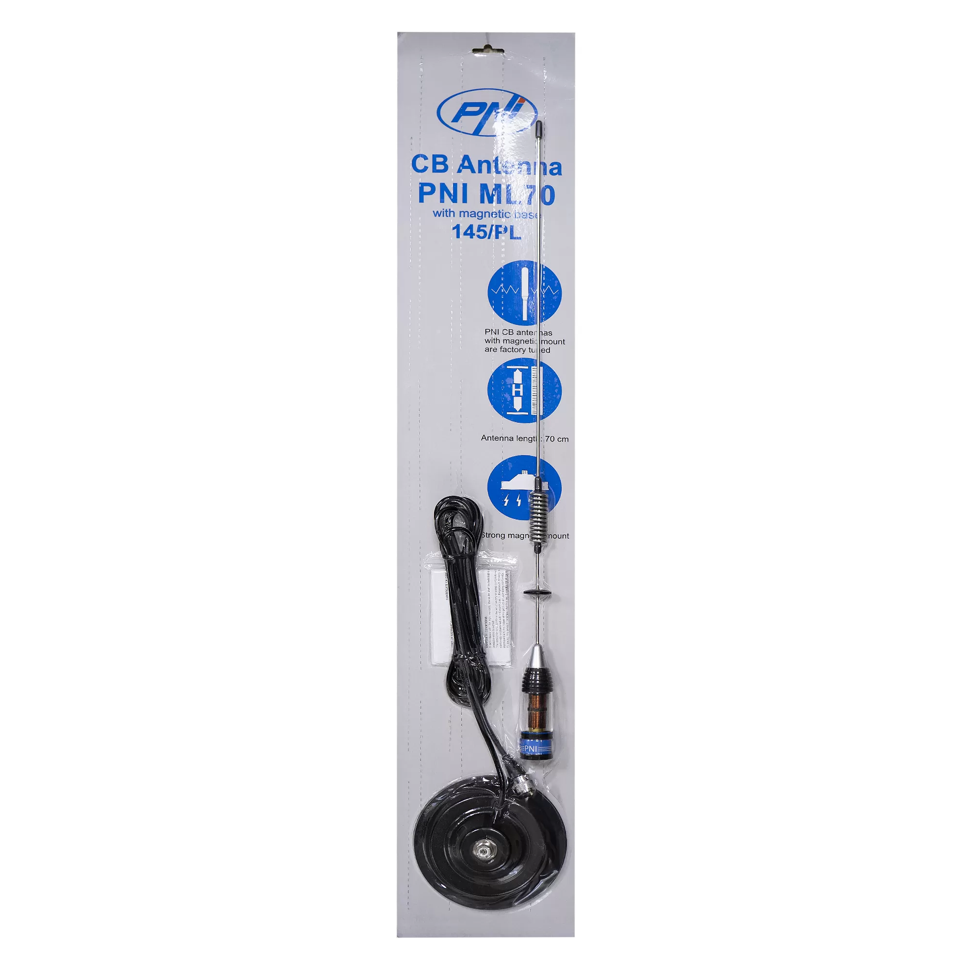 PNI ML70 Κεραία CB & Μαγνητική Βάση (70cm) 5 PNI ML70 Κεραία CB & Μαγνητική Βάση (70cm) - Image 3