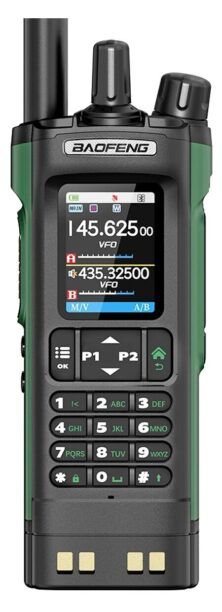 Baofeng UV-32 Ασύρματος Πομποδέκτης UHF/VHF με GPS & Έγχρωμη Οθόνη 10W