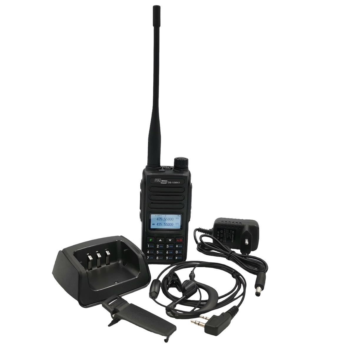 Polmar DB-10MKII Ασύρματος Πομποδέκτης VHF/UHF 10W - Image 3