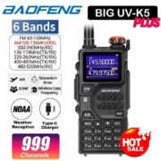 Baofeng UV-K5 Plus Ασύρματος Πομποδέκτης 10W 17 Baofeng UV-K5 Plus Ασύρματος Πομποδέκτης 10W 1