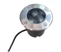 Tele Φωτιστικό Προβολάκι LED Εξωτερικού Χώρου 1W IP65 Ασημί 2