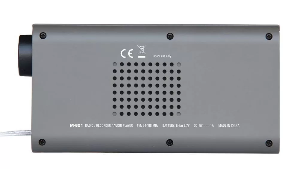 Tecsun M-601 Ψηφιακό Ραδιόφωνο DSP FM & Audio Player με Bluetooth, microSD & Recorder 5 Tecsun M-601 Ψηφιακό Ραδιόφωνο DSP FM & Audio Player με Bluetooth, microSD & Recorder - Image 3