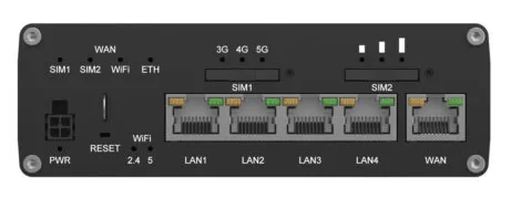 Teltonika RUTC50 Ασύρματο 5G Mobile Router Wi‑Fi 5 με 4 Θύρες Gigabit Ethernet 3