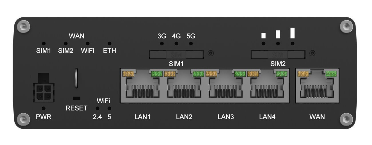 Teltonika RUTC50 Ασύρματο 5G Mobile Router Wi‑Fi 5 με 4 Θύρες Gigabit Ethernet - Image 3
