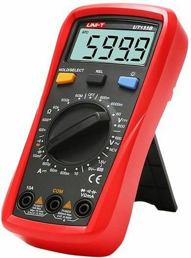 Uni-T Ψηφιακό Πολύμετρο με Buzzer με Μέτρηση AC / DC / Αντίστασης UT133B - Image 2