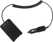 Fit for FT-25R FT-65R FT25R FT65R FT-25 FT-65 Two Way Radio Battery Eliminators Power Adapter 12V-24V SBR 25Li SBR 26Li