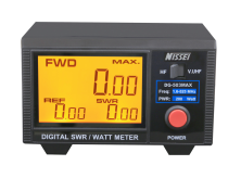 Nissei DG-503MAX Ψηφιακό PWR & SWR SSB/DMR 1.6–525 MHz με Οθόνη Telemeter