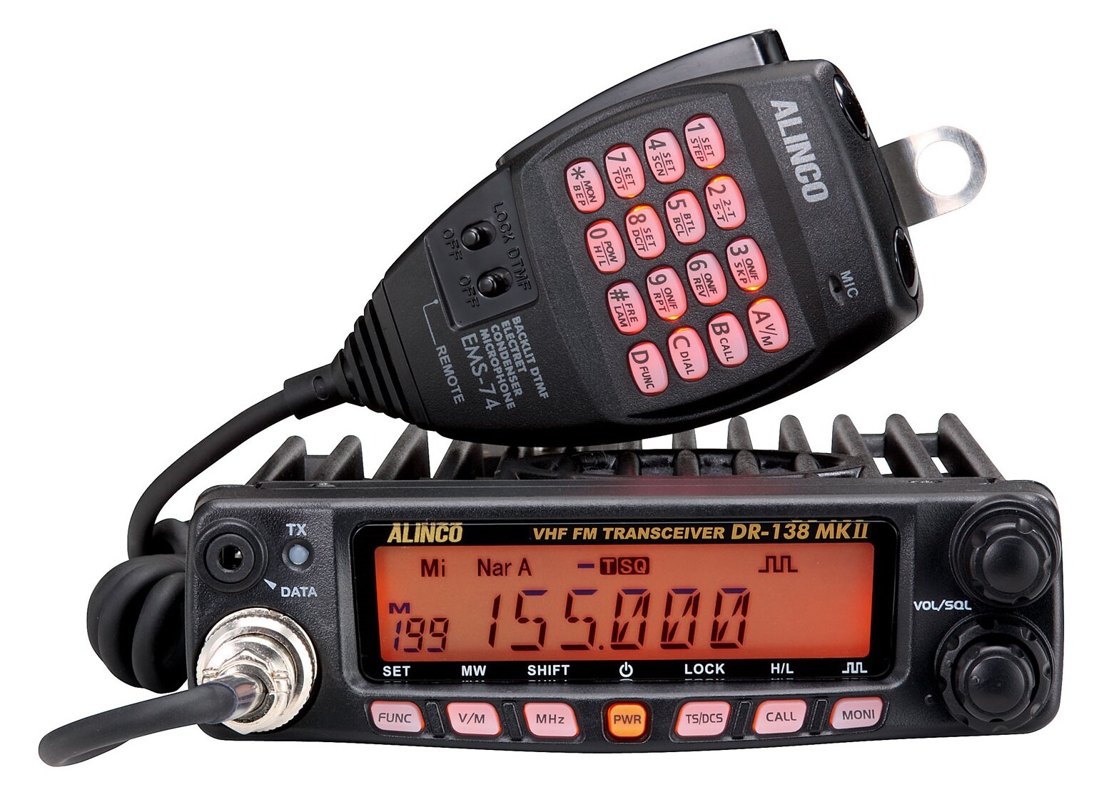 Alinco DR-138E MKII 70W VHF / FM Πομποδέκτης Αυτοκινήτου 3 Alinco DR-138E MKII 70W VHF / FM Πομποδέκτης Αυτοκινήτου