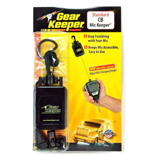 GearKeeper RT4-4112 Μαύρο Σύστημα Ανάρτησης Μικροφώνου CB - Image 3