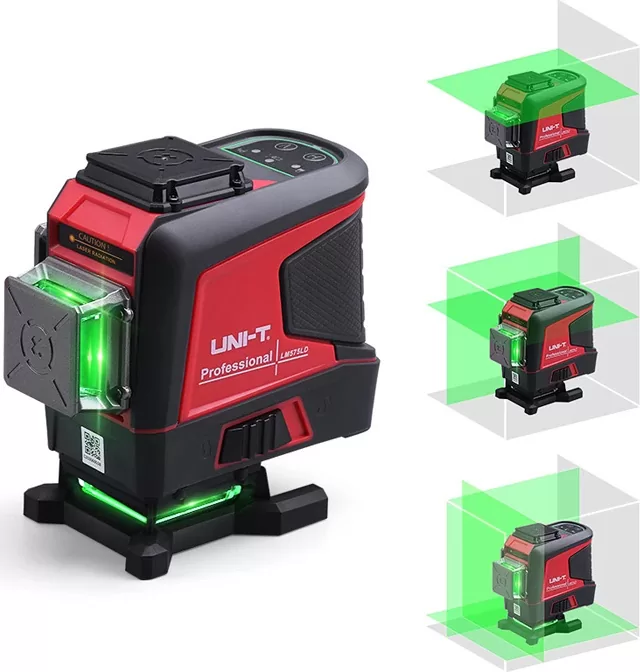 UNI-T γραμμικό αλφάδι laser LM575LD, με πράσινη δέσμη 12 ακτίνων 3D 4 UNI-T γραμμικό αλφάδι laser LM575LD, με πράσινη δέσμη 12 ακτίνων 3D - Image 2