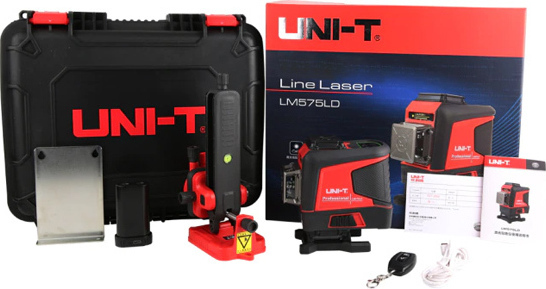 UNI-T γραμμικό αλφάδι laser LM575LD, με πράσινη δέσμη 12 ακτίνων 3D - Image 6