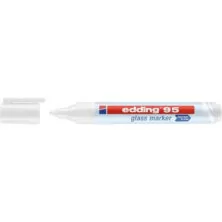 Edding Glass 95 Μαρκαδόρος Πίνακα Λευκός