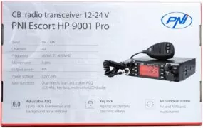 PNI HP 9001 Pro Πομποδέκτης CB AM-FM 12V / 24V 4W 8