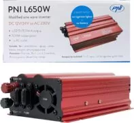 PNI L650W Μετατροπέας Τάσης Inverter με Διπλή Τροφοδοσία 12V/24V & Έξοδο 230V – Ισχύς 500W 6