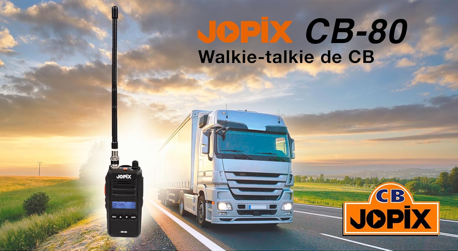 Jopix CB-80 Ασύρματος Πομποδέκτης CB - Image 2