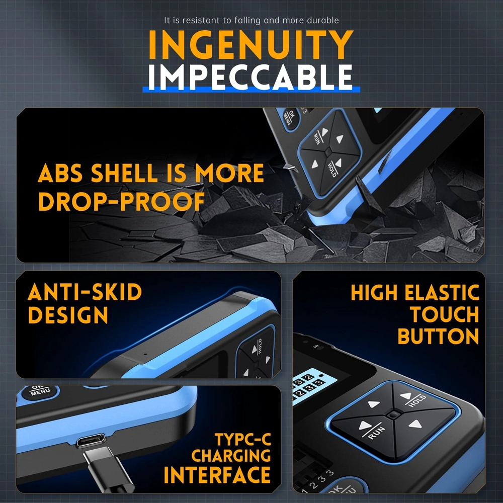 FNIRSI 3 σε 1 παλμογράφος/signal generator/transistor tester χειρός DSO-TC3, επαναφορτιζόμενο - Image 7
