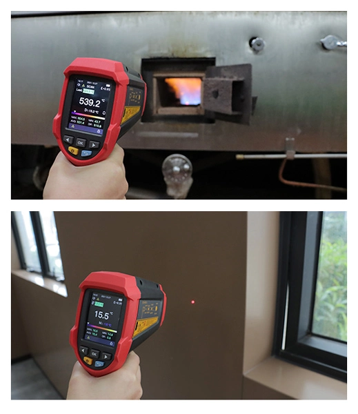 UNI-T θερμόμετρο υπερύθρων UT305C+ με αισθητήρα K, -50 °C έως 2200 °C - Image 2