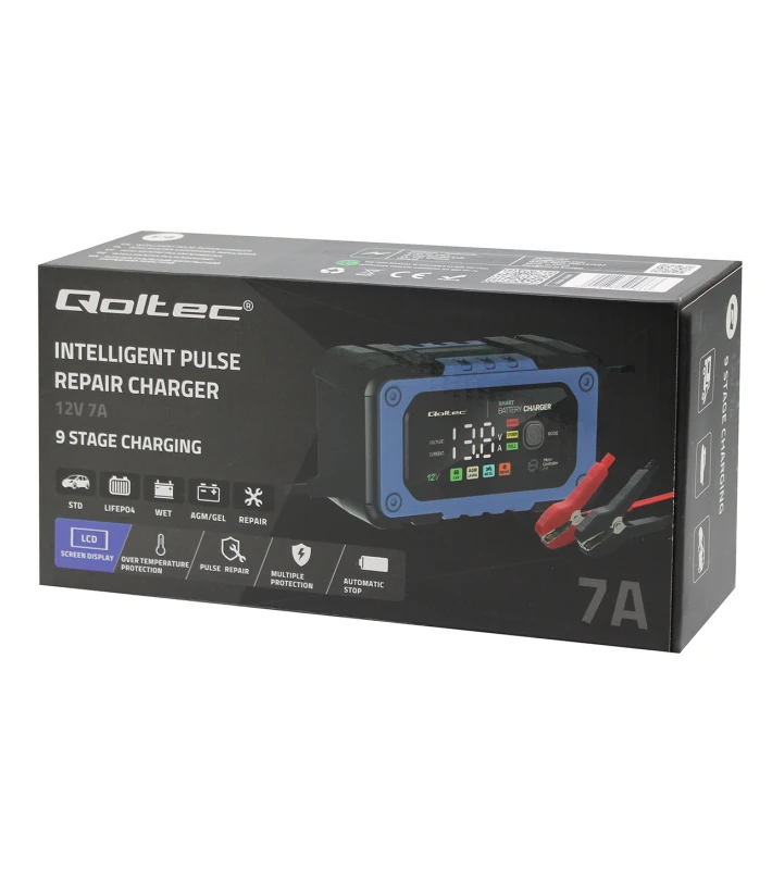 ΦΟΡΤΙΣΤΗΣ ΣΥΝΤΗΡΗΤΗΣ ΜΠΑΤΑΡΙΩΝ 12V 7A 52486 QTC - Image 4