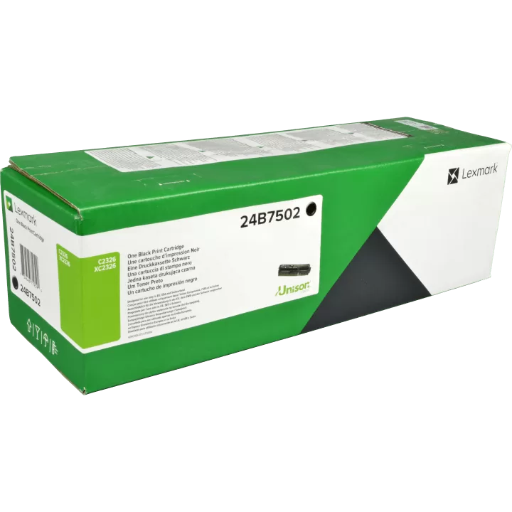 Lexmark 24B7502 Γνήσιο Toner Laser Εκτυπωτή Μαύρο 5500 Σελίδων 3 Lexmark 24B7502 Γνήσιο Toner Laser Εκτυπωτή Μαύρο 5500 Σελίδων