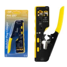 PNI SR7 Πρέσα Ακροδεκτών Δικτύου & Τηλεφώνου RJ45/RJ12 (CAT6/CAT7/CAT8) με Κόφτη