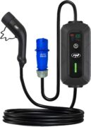 Φορητός Φορτιστής Ηλεκτρικού Αυτοκινήτου Μονοφασικός Type 2 Schuko 32A 7.4kW Αδιάβροχος PNI KW7 3