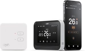 PNI CT45 Smart Ασύρματος Θερμοστάτης WiFi για Λέβητες με Οθόνη 4" & App Control 2