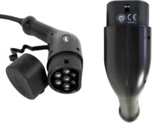 Φορητός Φορτιστής Ηλεκτρικού Αυτοκινήτου Μονοφασικός Type 2 Schuko 32A 7.4kW Αδιάβροχος PNI KW7 5