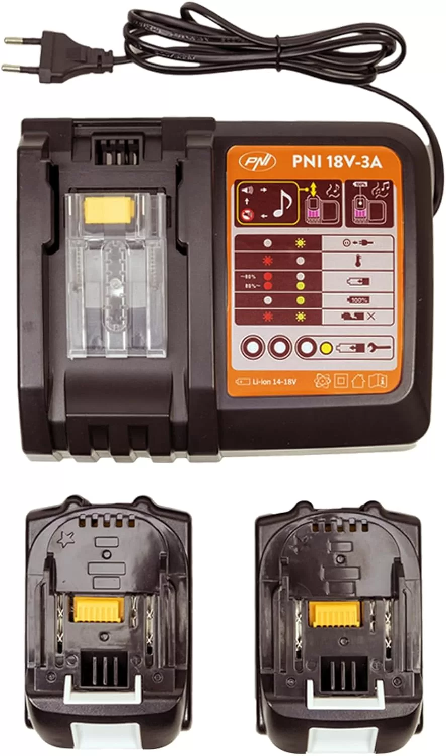 PNI WK450 Σετ Εργαλείων Μπαταρίας 18V (4-in-1) με 2x 5.0Ah & Βαλίτσα 6 PNI WK450 Σετ Εργαλείων Μπαταρίας 18V (4-in-1) με 2x 5.0Ah & Βαλίτσα - Image 4