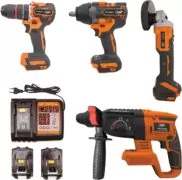PNI WK450 Σετ Εργαλείων Μπαταρίας 18V 4 τεμαχίων