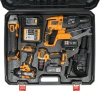 Κρουστικό δραπανοκατσάβιδο και παλμικό κατσάβιδο μπαταρίας 18V