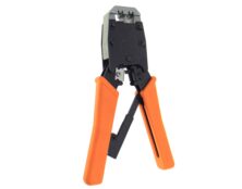 ΠΡΕΣΣΑ ΤΗΛΕΦΩΝΙΚΗ ΜΕΤΑΛΛΙΚΗ 8P8C,6P6C,6P4C N161-02-RED-2 (HT-500R) FSN/LANCOM