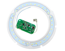 ΛΑΜΠΑ LED ΜΕΓΕΘΥΝΤΙΚΟΥ ΦΑΚΟΥ 30SMD LED 6W 450LM ΣΕΤ ΜΕ ΤΡΟΦΟΔΟΤΙΚΟ ΚΑΙ ΒΑΣΗ (2012B-2F) BYN