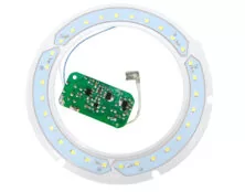 ΛΑΜΠΑ LED ΜΕΓΕΘΥΝΤΙΚΟΥ ΦΑΚΟΥ 30SMD LED 6W 450LM ΣΕΤ ΜΕ ΤΡΟΦΟΔΟΤΙΚΟ ΚΑΙ ΒΑΣΗ (2012B-2F) BYN