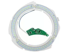 ΛΑΜΠΑ LED ΜΕΓΕΘΥΝΤΙΚΟΥ ΦΑΚΟΥ 60SMD LED 8W 650LM ΣΕΤ ΜΕ ΤΡΟΦΟΔΟΤΙΚΟ ΚΑΙ ΒΑΣΗ (6022-1) BYN