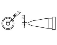 ΜΥΤΗ ΚΟΛΛΗΤΗΡΙΟΥ ΣΤΑΘΜΟΥ T800-1.6D (AT90DH) ATN