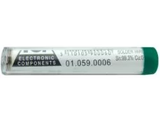 ΚΟΛΛΗΣΗ ΣΩΛΗΝΑΚΙ G227 (Sn99.3%/Cu0.7%) 14gr 1mm ZD-160 ZND 2 ΚΟΛΛΗΣΗ ΣΩΛΗΝΑΚΙ G227 (Sn99.3%/Cu0.7%) 14gr 1mm ZD-160 ZND 1