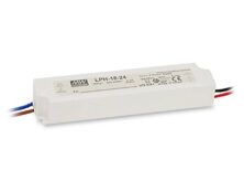 ΤΡΟΦΟΔΟΤΙΚΟ LED 18W/12VDC/1.5A IP67 LPH-18-12 MEAN WELL