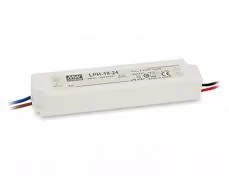 ΤΡΟΦΟΔΟΤΙΚΟ LED 18W/12VDC/1.5A IP67 LPH-18-12 MEAN WELL