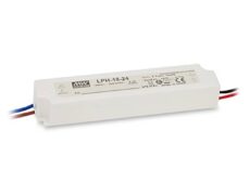 ΤΡΟΦΟΔΟΤΙΚΟ LED 18W/24VDC/0.75A IP67 LPH-18-24 MEAN WELL 1