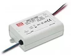 ΤΡΟΦΟΔΟΤΙΚΟ LED 35W/25-70VDC/500mA IP42 APC-35-500 MEAN WELL