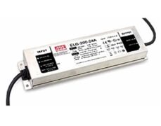 ΤΡΟΦΟΔΟΤΙΚΟ LED 192W/12VDC/16A PFC IP67 ELG-200-12 MEAN WELL 1