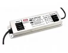 ΤΡΟΦΟΔΟΤΙΚΟ LED 192W/12VDC/16A PFC IP67 ELG-200-12 MEAN WELL 1
