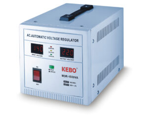 ΣΤΑΘΕΡΟΠΟΙΗΤΗΣ-ΡΥΘΜΙΣΤΗΣ ΤΑΣΗΣ 1500VA ΨΗΦΙΑΚΟΣ SERVO (MDR) KEBO 1