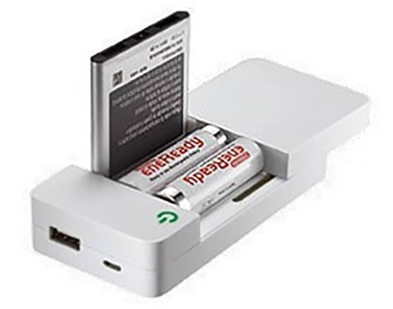 ΦΟΡΤΙΣΤΗΣ ΜΠΑΤΑΡΙΩΝ ΛΙΘΙΟΥ-ΝΙΚΕΛΙΟΥ USB 5V 1000mA MWI316 MINWA