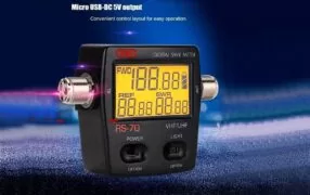 K-PO RS-70MAX Ψηφιακή Γέφυρα Στασίμων & Βατόμετρο 1.6-60MHz με Μέτρηση PEP 2