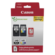 Canon PG-540/CL-541 Γνήσιο Πακέτο Μελανιών Εκτυπωτή InkJet Μαύρο / Κυανό / Ματζέντα / Κίτρινο / Photo Κυανό / Κόκκινο (5225B012)