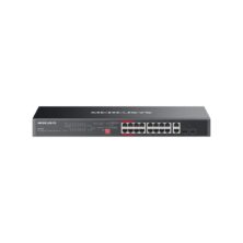 Mercusys 20-Port Gigabit Rackmount Switch with 16-Port PoE+ - MS120GP