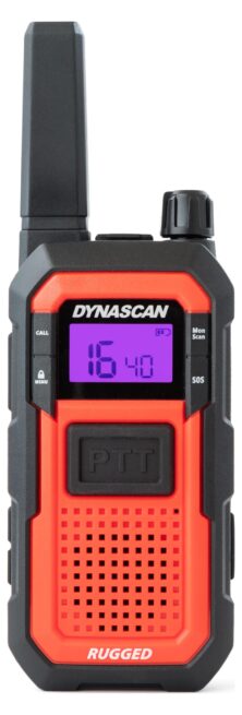 Dynascan RUGGED Αδιάβροχος Ασύρματος PMR446 (IP67) με Δόνηση & SOS , Χωρίς Άδεια - 10km